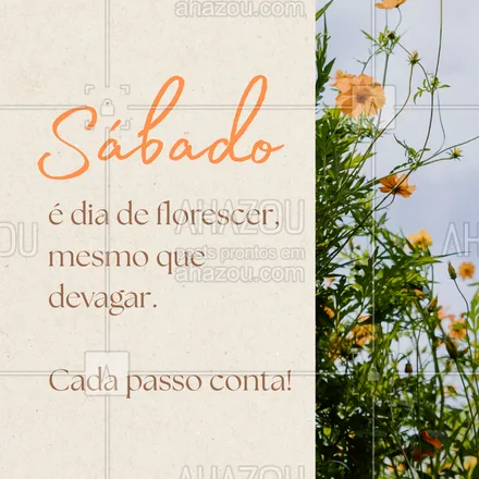 posts, legendas e frases de para whatsapp, instagram e facebook: Respeite seu ritmo, cuide de si e continue evoluindo a cada dia. O importante é não parar!
#sabado #motivacao #crescimento #respeitoseuritmo #frasesinspiradoras