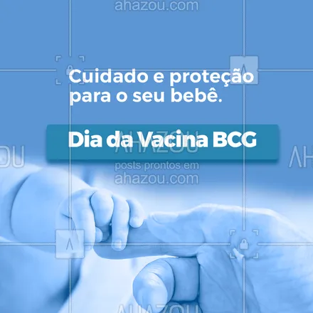 posts, legendas e frases de assuntos variados de Saúde e Bem-Estar para whatsapp, instagram e facebook: Sem dúvidas, você quer proteger o seu bebê e uma das formas de fazer isso é levando ele para tomar a vacina BCG, que é essencial para a proteção dele contra a Tuberculose. Não deixe de vacinar o seu bebê!  👶💉#vacina #diadavacinaBCG #vacinaBCG #BCG #vacinacao #bebe #crianca #prevencao #protecao #vacinar #AhazouSaude #saude  #viverbem  #qualidadedevida  #cuidese  #bemestar 