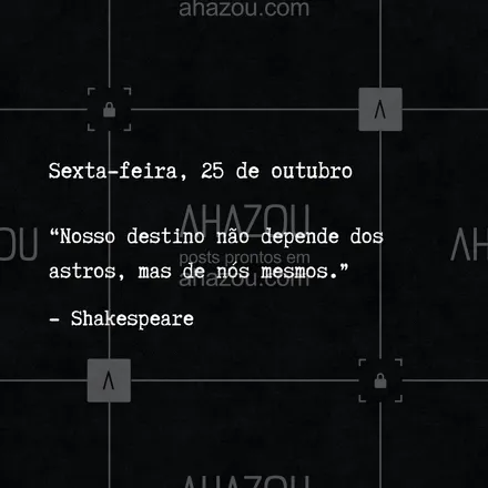 posts, legendas e frases de posts para todos para whatsapp, instagram e facebook: 🌌🔑 Você é o arquiteto da sua própria vida! Assuma o controle e crie o futuro que deseja. Quais passos você vai dar hoje?
#Destino #Empoderamento #ahazou #frasesmotivacionais #motivacionais #motivacional #frasedodia