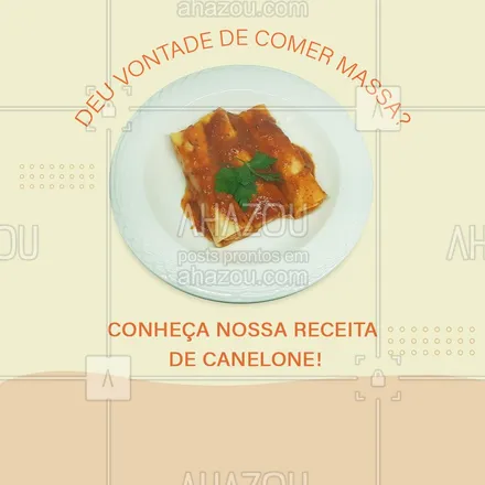 posts, legendas e frases de cozinha italiana para whatsapp, instagram e facebook: Essa massa, que ganhou seu nome por ser inspirada no formato dos aquedutos romanos, é extremamente saborosa! Confira nosso cardápio e escolha seu molho e recheio favorito. #ahazoutaste #pasta #restauranteitaliano #massas #comidaitaliana #cozinhaitaliana #italy #italianfood #ahazou #gastronomia #entrega #delivery