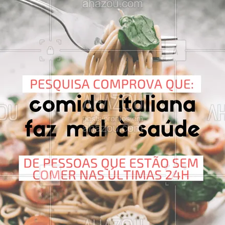 posts, legendas e frases de cozinha italiana para whatsapp, instagram e facebook: Se as pesquisas estão dizendo é melhor acreditar ????
#ahazoutaste #food #gastro #rodizio #comidaitaliana 