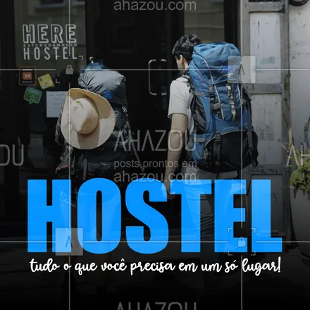 posts, legendas e frases de agências & agentes de viagem para whatsapp, instagram e facebook: Se você é uma pessoa prática, que gosta de conhecer novos lugares, interagir com pessoas e ainda dar uma economizada, com certeza um hostel é a pedida ideal para você! 🤩
#hostel #AhazouTravel #agenciadeviagens  #agentedeviagens  #trip  #viagem  #viagens  #viajar 