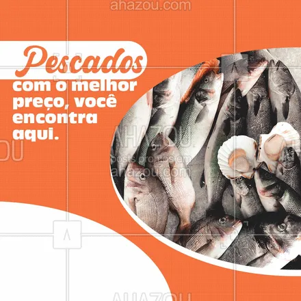 posts, legendas e frases de peixes & frutos do mar para whatsapp, instagram e facebook: O melhor preço da cidade espera você. 
#ahazoutaste #pescados  #peixes  #frutosdomar  #delivery 
