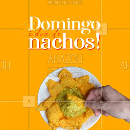 posts, legendas e frases de cozinha mexicana para whatsapp, instagram e facebook: Por que deixar para amanhã o que você pode comer hoje? #ahazoutaste #comidamexicana  #cozinhamexicana  #nachos  #texmex  #vivamexico 