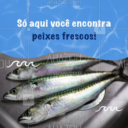 posts, legendas e frases de peixes & frutos do mar para whatsapp, instagram e facebook: Aqui é o lugar certo para você, venha garantir seu peixes! #ahazoutaste #frutosdomar  #peixes  #pescados 