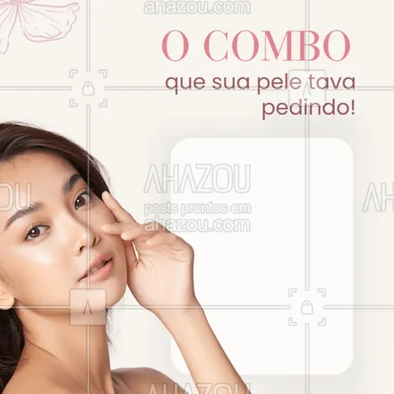 posts, legendas e frases de  para whatsapp, instagram e facebook: Se a sua pele tá gritando por socorro, a resposta tá aqui: nosso combo de limpeza profunda + hidratação vai salvar seu rosto!
🌿 Mais que um cuidado estético, é saúde
🌿 Sensação de leveza e frescor imediato
🌿 Indicado pra homens e mulheres
Vem cuidar de você com a gente!
#pelecuidada #tratamentofacial #limpezadepeleeprofunda #skincaretododia #autoestimaalta