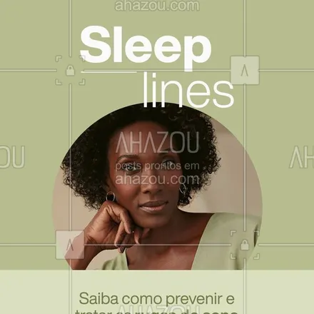 posts, legendas e frases de natura para whatsapp, instagram e facebook: Acordar cedo e perceber o rosto com aquele aspecto amassado é uma cena comum para você? Para algumas pessoas, sim. É por isso que hoje nós vamos falar das sleep lines ou rugas do sono, aquelas marquinhas que surgem no rosto e no colo depois de dormir, sabe? Elas podem até incomodar, mas não precisam tirar o sono de ninguém. Com algumas dicas e práticas, é possível preveni-las e cuidar do rosto mesmo dormindo. Quer saber mais sobre isso? Vem com a gente 😉 #AhazouNatura #ahazourevenda