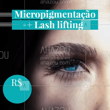 posts, legendas e frases de cílios & sobrancelhas para whatsapp, instagram e facebook: Aproveite essa promoção! Agende seu horário.  #micropigmentação #ahazou #lashlifting