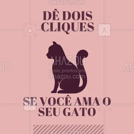 posts, legendas e frases de assuntos variados de Pets para whatsapp, instagram e facebook: Você também tem aquele amor incondicional pelo seu pet? ? #ahazoupet #pet #muitoamor 