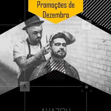 posts, legendas e frases de barbearia para whatsapp, instagram e facebook: Confere só os precinhos especiais desse mês!  #barberia #ahazou #promoçao #promocional #promoçoesdomes