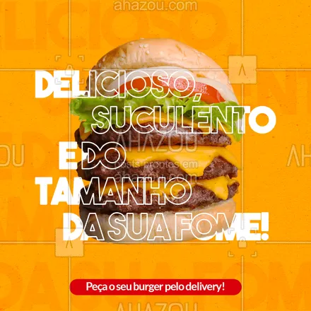 posts, legendas e frases de hamburguer para whatsapp, instagram e facebook: Bem que hoje você está merecendo um  lanche, vai! 😋🍔
#burger #delivery #ahazoutaste  #hamburgueriaartesanal  #hamburgueria  #burgerlovers 