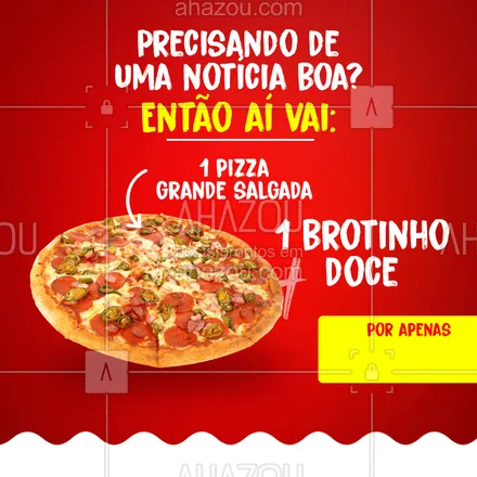 posts, legendas e frases de pizzaria para whatsapp, instagram e facebook: Melhor notícia do que essa, só se for "seu pedido saiu para entrega"! 😝🍕
#ahazoutaste #pizza  #pizzalife  #pizzalovers  #pizzaria 