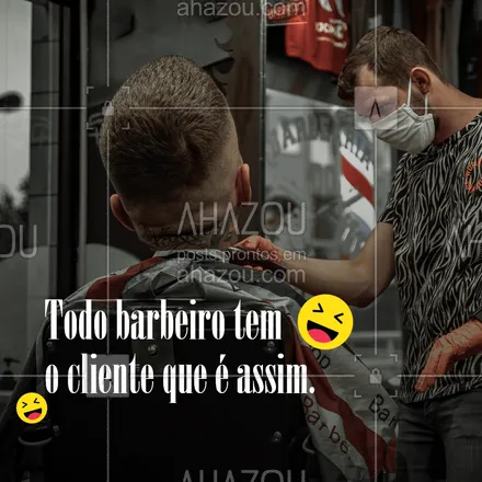 posts, legendas e frases de barbearia para whatsapp, instagram e facebook: Consigo até listar os meus nos dedos. Inclusive, algumas barbearias estão pensando em cobrar por metro quadrado, viu? Você ia pagar caro ou barato no cabelo e barba? 😆
#Barbearia #AhazouBeauty #Meme #Piada #Engraçado #Barba #Barbeiro #Barber #BarberShop #BrasilBarbers