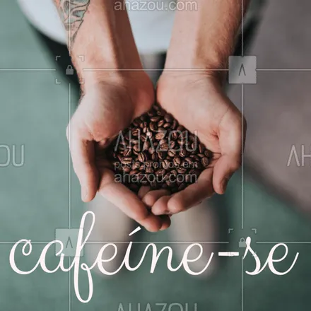 posts, legendas e frases de cafés para whatsapp, instagram e facebook: Além de disposição e bom humor, a cafeína,  estimule a produção de neurotransmissores como a serotonina e dopamina, funcionando como um leve antidepressivo.
#cafeina #cafe #ahazou #antidepressivo