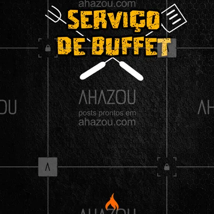 posts, legendas e frases de açougue & churrasco para whatsapp, instagram e facebook: Precisa de um serviço de buffet? Conte com a gente! ? #Buffet #PreçosBuffet #AhazouTaste #BuffetChurrasco 