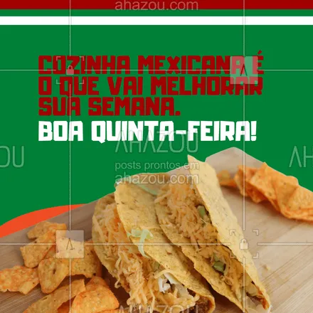 posts, legendas e frases de cozinha mexicana para whatsapp, instagram e facebook: Aquela culinária mexicana que vai dar um up na sua semana é servida aqui. Experimente!
#ahazoutaste #comidamexicana  #cozinhamexicana  #nachos  #texmex  #vivamexico 