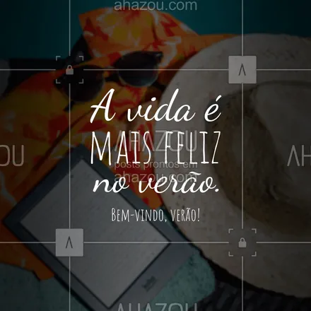 posts, legendas e frases de posts para todos para whatsapp, instagram e facebook: Por isso nós comemoramos tanto o início dessa nova estação. Verão, seja mais do que bem-vindo! 🤩
#verao #bemvindoverao #ahazou #frasesmotivacionais #motivacionais #motivacional #ahazou 