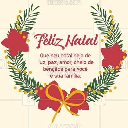 posts, legendas e frases de assuntos gerais de beleza & estética para whatsapp, instagram e facebook: Um NATAL  iluminado para você e sua família! ✨???
#natal  #iluminado  #ahazoubeleza #feliznatal