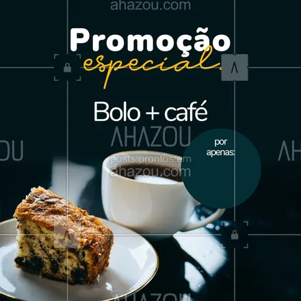 posts, legendas e frases de cafés para whatsapp, instagram e facebook: Você não vai perder essa dupla perfeita, né?
Aproveite nossa promoção e peça esse combo perfeito.
#ahazoutaste #cafeteria  #café  #coffee #combo #promocao