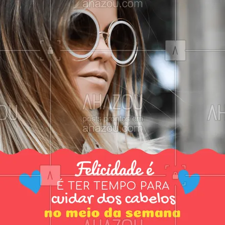 posts, legendas e frases de cabelo para whatsapp, instagram e facebook: Quem aí ama? ? #cabelo #ahazou #cabeleireiro