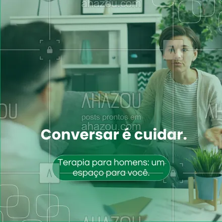 posts, legendas e frases de saúde mental para whatsapp, instagram e facebook: Quantas vezes você já cuidou de tudo e todos ao seu redor? Agora é sua vez. Venha conversar e encontrar soluções que começam dentro de você. 🧘‍♂️
#AutocuidadoMasculino #Terapia #AhazouSaude #headspace #saudemental #viverbem #qualidadedevida #terapiaparahomem