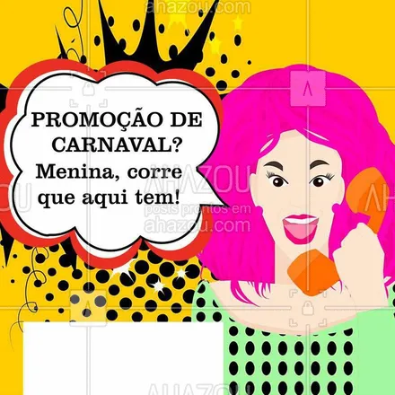 posts, legendas e frases de assuntos gerais de beleza & estética para whatsapp, instagram e facebook: Venha conferir nosso preços especiais para essa semana do Carnaval! #Beleza #Ahazou #Carnaval #Autoestima
