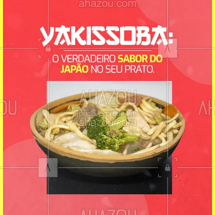 posts, legendas e frases de cozinha japonesa para whatsapp, instagram e facebook: Vegetais frescos, carnes de qualidade e um macarrão saboroso. Venha se sentir no Japão com o melhor e mais saboroso yakissoba da região. Esperamos a sua visita. #comidajaponesa #japa #japanesefood #ahazoutaste #sushidelivery #sushilovers #sushitime #sabor #qualidade #opções #yakissoba