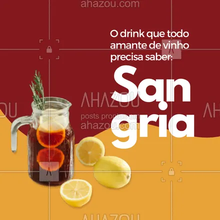 posts, legendas e frases de bares para whatsapp, instagram e facebook: Este é um drink espanhol fácil e barato, que combina frutas com o vinho. Para fazer, você só vai precisar de:
🍷 1 laranja fatiada;
🍷 1 maçã fatiada;
🍷 3 fatias de abacaxi;
🍷 1 vinho tinto seco;
🍷 1 soda limonada;
🍷 1/2 copo de suco de laranja;
🍷 Açúcar.
Para fazer, basta:
1) Adicionar as frutas em uma jarra e adoçar a gosto;
2) Adicionar o suco de laranja, a soda, a limonada e o vinho;
3) Adicionar o gelo e misturar bem! 😉
#ahazoutaste #bar  #cocktails  #lounge  #drinks  #mixology  #pub 