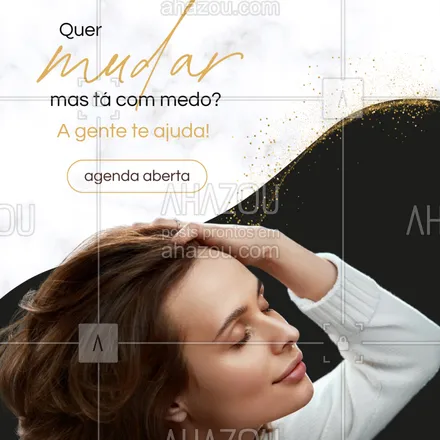 posts, legendas e frases de para whatsapp, instagram e facebook: Traga suas dúvidas e receios! Nossos especialistas sugerem a mudança PERFEITA para seu rosto e estilo de vida.
💡 Consulta de imagem grátis na compra de qualquer serviço!
#MudançaSemTrauma #SalãoAcolhedor #BelezaPersonalizada