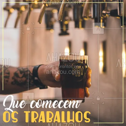 posts, legendas e frases de bares para whatsapp, instagram e facebook: Hoje é dia de breja! Chama os amigos e vem pra cá. #bares #ahazoutaste #cerveja 