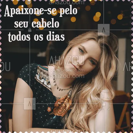 posts, legendas e frases de cabelo, assuntos gerais de beleza & estética,  Hair coloring, Photography, Long hair, hair, Font, Blond, cabelo, Cg  artwork, beauty, Album cover, frases, Book cover