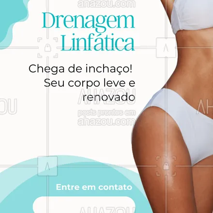posts, legendas e frases de  para whatsapp, instagram e facebook: Sentindo o corpo pesado e inchado? A drenagem linfática elimina toxinas, melhora a circulação e reduz a retenção de líquidos.

💆‍♀️ Seu bem-estar começa aqui! Agende sua sessão. #DrenagemLinfática #LevezaParaVocê #AutoCuidado