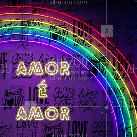 posts, legendas e frases de posts para todos para whatsapp, instagram e facebook: Aqui todos serão sempre bem vindos! #ahazou #pride #sempreconceitos