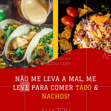 posts, legendas e frases de cozinha mexicana para whatsapp, instagram e facebook: Quer me ver calmo(a)? Então me leva pra comer comida mexicana que fica tudo bem no minuto seguinte! 🌮😋 #ahazoutaste #comidamexicana  #nachos  #cozinhamexicana  #texmex  #vivamexico 