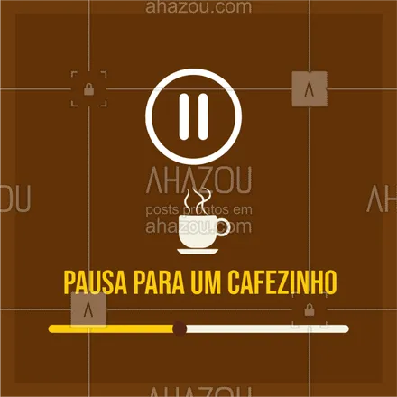 posts, legendas e frases de cafés para whatsapp, instagram e facebook: Não tem nada mais especial que a pausa pra esse momento: a hora do cafezinho. #cafe #ahazoutaste #cafeteria