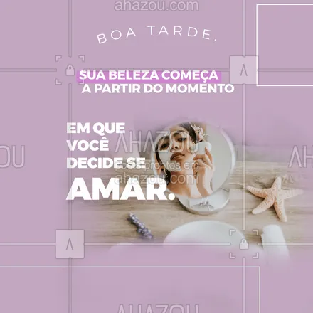 posts, legendas e frases de assuntos gerais de beleza & estética para whatsapp, instagram e facebook: Quando você reconhece que é linda e decide se amar do jeitinho que você é, sua beleza se realça ainda mais. Não tem nada mais poderoso que uma mulher confiante e com a auto estima elevada. #beauty #beleza #estetica #AhazouBeauty #motivacional #postdefrase #frasesdeboatarde #frases #frasesmotivacionais 