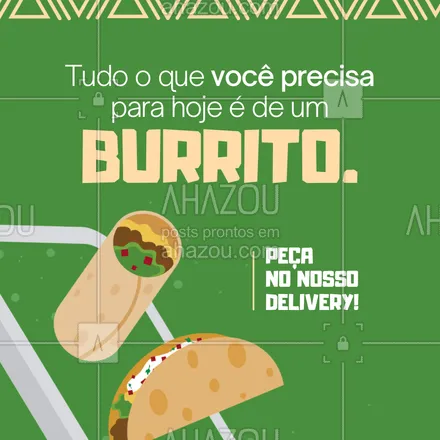 posts, legendas e frases de cozinha mexicana para whatsapp, instagram e facebook: Peça em nosso delivery e receba seu pedido quentinho e saboroso, do jeitinho que você merece. 😋 #ahazoutaste #comidamexicana #cozinhamexicana #nachos #vivamexico 