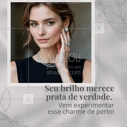 posts, legendas e frases de  para whatsapp, instagram e facebook: Delicadeza, brilho e autenticidade: tudo isso em uma só peça.
💎 Descubra o acessório ideal para o seu momento especial — ou para usar todos os dias.
Te espero pra escolher juntas! #joiasprata925 #acessoriosdelicados #detalhesqueencantam #estilocomprata #brilhonatural #pratacomamor