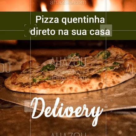 posts, legendas e frases de pizzaria para whatsapp, instagram e facebook: ? Peça já a sua! ☎️ XXXXXX #pizza #pizzaria #ahazouapp #delivery