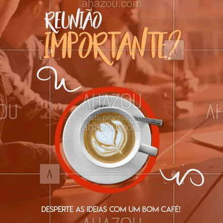 posts, legendas e frases de cafés para whatsapp, instagram e facebook: Precisa de um UP ⬆ para a reunião de trabalho?
Turbine as ideias com um #expresso ☕?

#coffee #cafe #café #cappuccino #ahazou #expresso #ahazoutaste #taste #tastedemais