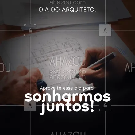 posts, legendas e frases de arquitetura, design & decoração para whatsapp, instagram e facebook: Qual o próximo sonho seu que vamos realizar juntos?
#Arquiteto #AhazouArquitetura, #AhazouDecora #Projeto
