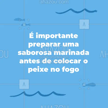 posts, legendas e frases de açougue & churrasco para whatsapp, instagram e facebook: Peixe grelhado na brasa é uma delícia. Nós te mostraremos como fazer o churrasco de peixe perfeito! #ahazoutaste  #churrasco #bbq #barbecue #churrascoterapia #meatlover