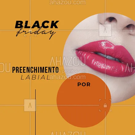 posts, legendas e frases de estética facial para whatsapp, instagram e facebook: Preenchimento com esse precinho só na nossa black friday! :) #blackfriday #ahazou #blackband #promoção #preenchimento