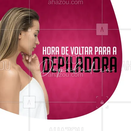 posts, legendas e frases de depilação para whatsapp, instagram e facebook: Quem aí está contando os minutos para se sentir renovada pós depilação? ❤️️

#AhazouBeauty #Ahazou #Depilação #Depilar #BelezaeEstetica #Beleza #Estetica 
