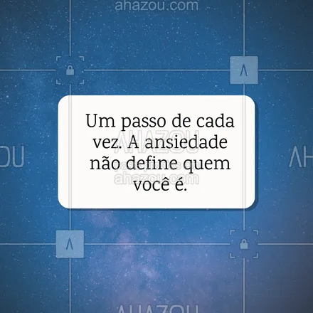 posts, legendas e frases de saúde mental para whatsapp, instagram e facebook: A ansiedade pode ser desafiadora, mas ela é apenas uma parte de você – e não define seu valor ou sua capacidade. Em cada pequena conquista, você mostra sua força. Lembre-se: um passo de cada vez, sem pressa, e o equilíbrio chega. 🌱 Se precisar de apoio, estamos aqui para ajudar nessa jornada. #CuidandoDaMente #ForçaInterior 