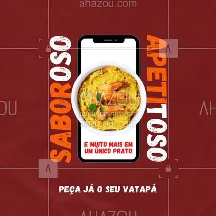 posts, legendas e frases de à la carte & self service, comidas variadas para whatsapp, instagram e facebook: Em um único prato nós garantimos uma explosão de sabores! ? Peça já o seu ? (inserir telefone) ? #vatapá #sabor #ahazoutaste #restaurante #eat #ilovefood #instafood #foodlovers