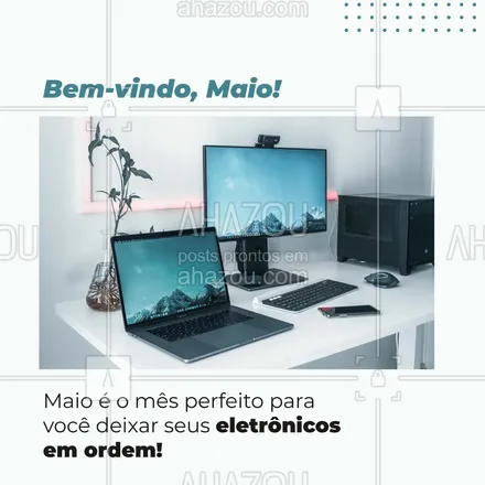 posts, legendas e frases de computadores, celulares & tablets, eletrônicos & eletrodomésticos para whatsapp, instagram e facebook: Que maio seja um mês de conquistas e vitórias para você. #AhazouTec   #AssistenciaTecnica  #assistentetecnico  #eletrônicos  #assistencia  #celular  #eletronicoseeletrodomesticos  #AssistenciaCelular  #celulares  #computador  #eletros  #freezer  #computadores  #assistenciaeletrodomesticos  #conserto  #geladeira  #tablet  #consertodeeletronicos   #assistenciapc  #tablets  #tecnologia  #consertoeletrodomesticos  #assistenciatecnica  #eletrodomesticos 