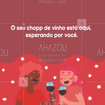posts, legendas e frases de bares para whatsapp, instagram e facebook: Venha experimentar nosso chopp de vinho. 😋🍷 #choppdevinho #chopp #vinho #ahazoutaste #bar #drinks #pub 