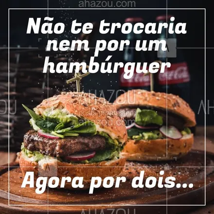 posts, legendas e frases de hamburguer para whatsapp, instagram e facebook: Aí complica... ? Quem se identifica? #engraçado #ahazoutaste #hamburguer #hamburgueria