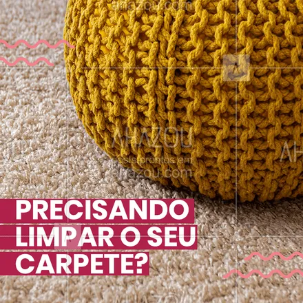 posts, legendas e frases de limpeza de sofás & tapetes para whatsapp, instagram e facebook: Fazemos a limpeza e deixamos a seu carpete sem odor e pronto para deixar a sua casa mais bonita. Não perca tempo peça já o seu orçamento
#ahazou #carpete #limpeza 